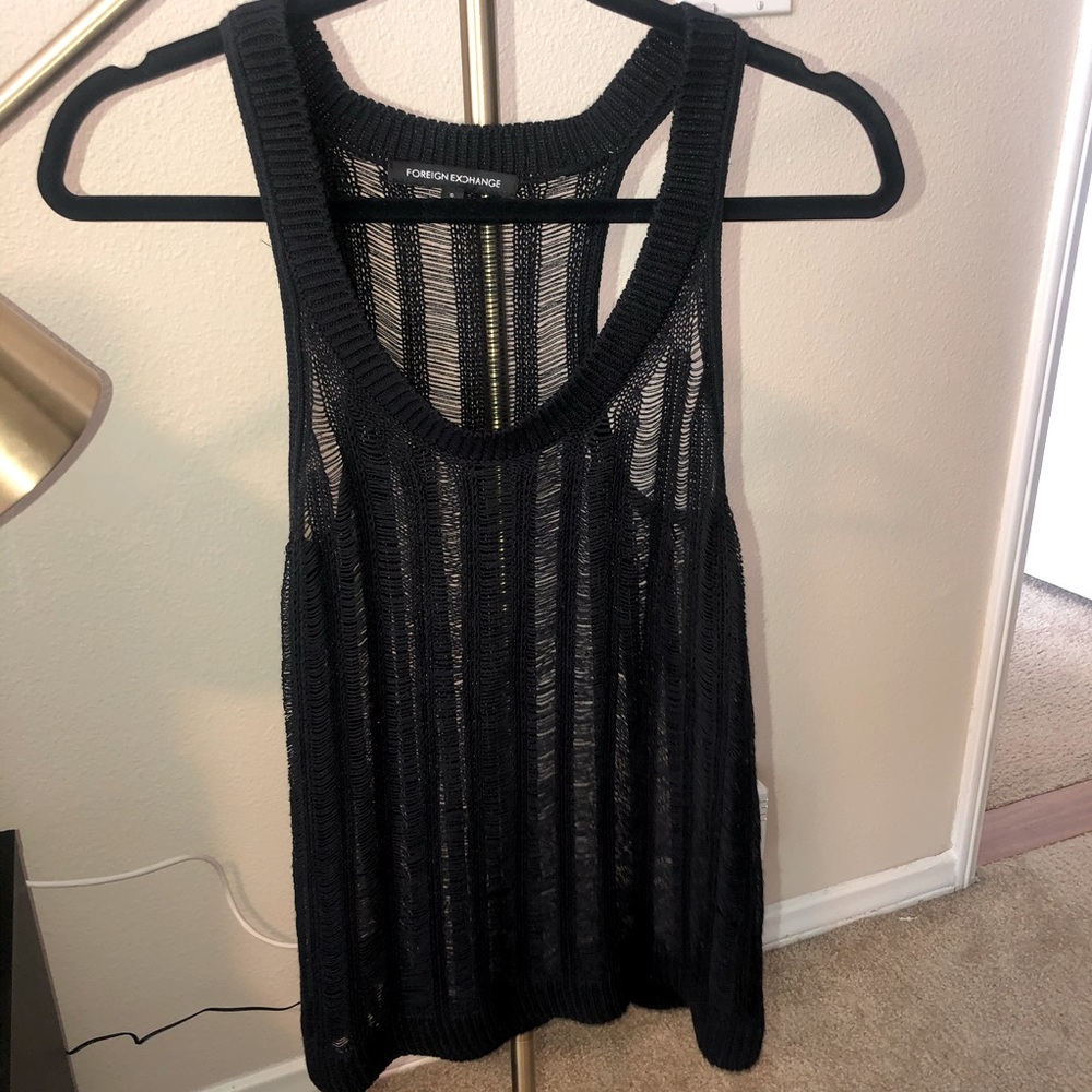 Knit Top Foreign Exchange